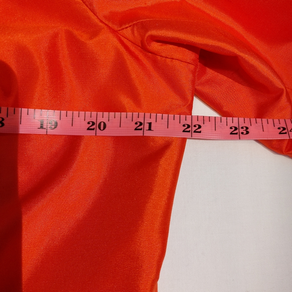 Jones New York Signature Coral Silk Jacket Blazer 14 Like New EUC - Picture 8 of 13